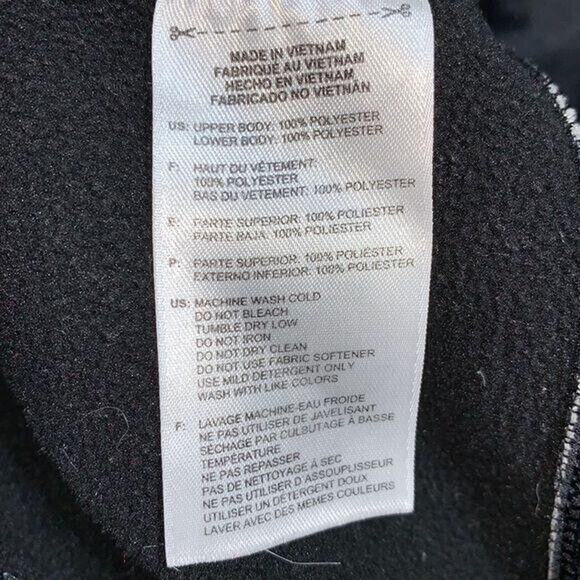 Adidas Womens Hoodie Sweatshirt Fleece Lined Pullover Sporty Black Green Large - Picture 13 of 13